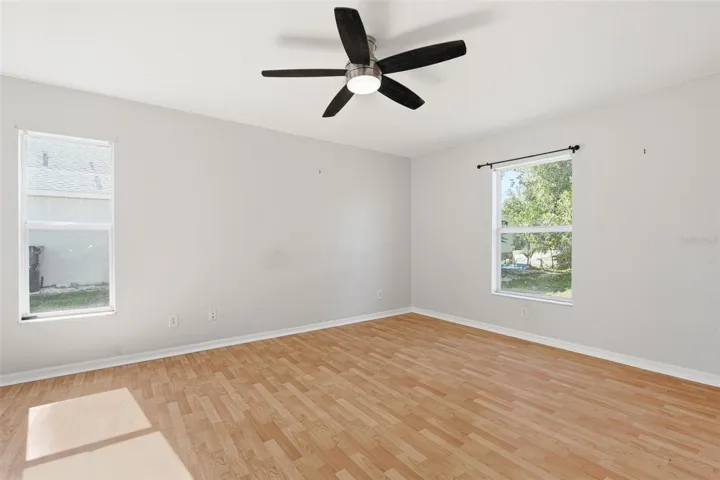 Generously Sized Primary Bedroom.