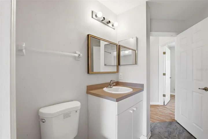 Guest Bathroom with Tub/Shower Combo.