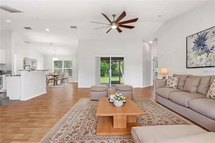 Spacious Open Concept Living Area.