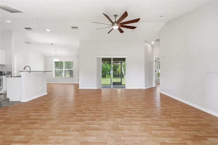 Spacious Open Concept Living Area.