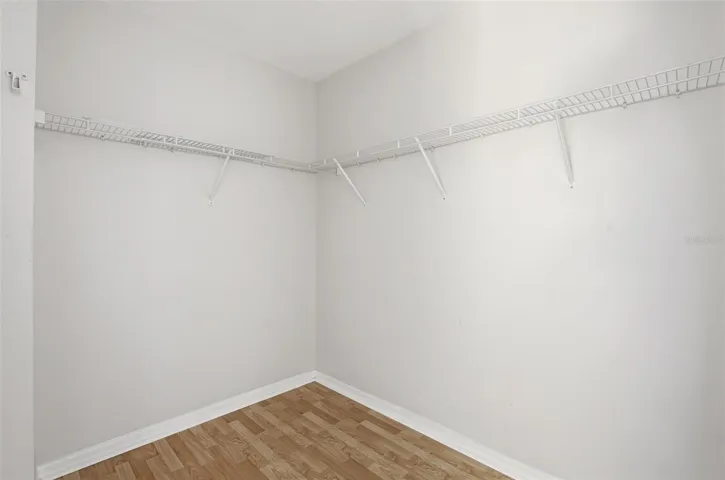 Large Walk-In Closet.