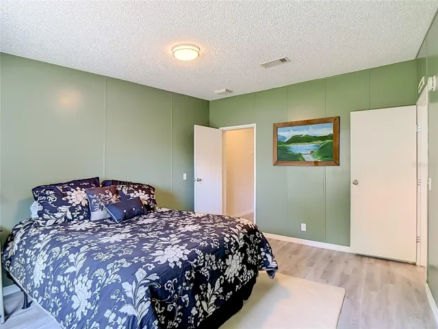 Bedroom #2 is 11'5" x 14'5" and has a large walk-in closet.