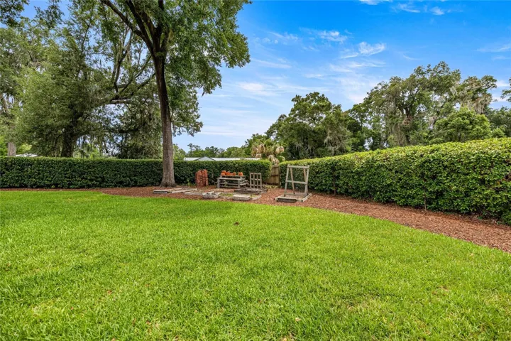 Back Yard and Garden area