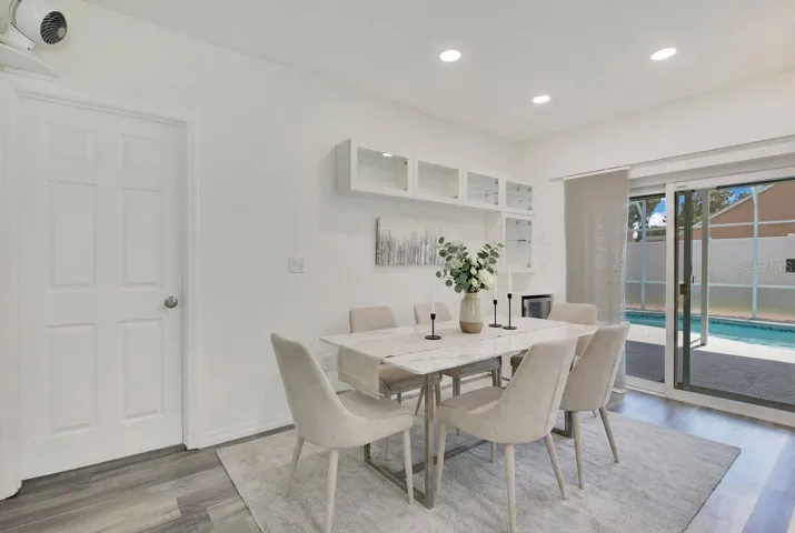 Dining Room Staged