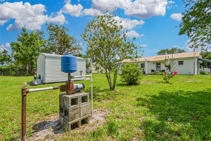 Save on your water bill with a dedicated well and pump for irrigation.