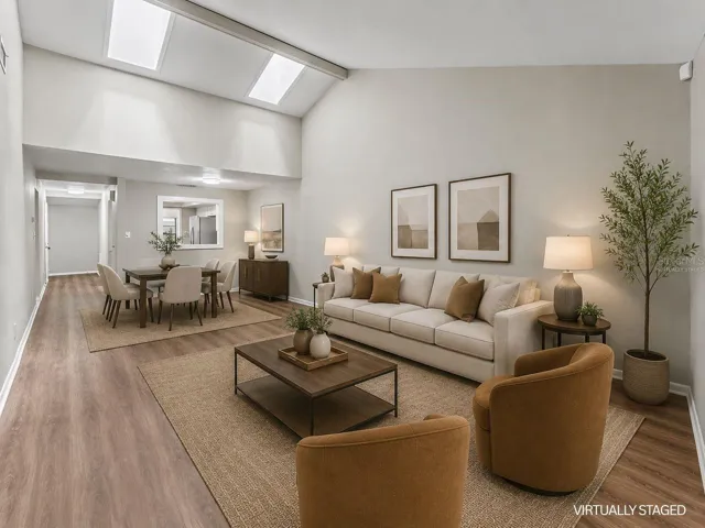 Dining/Living Room - Virtually Staged
