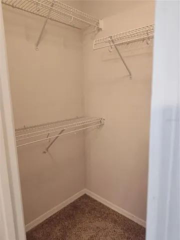 MASTER BEDROOM WALK IN CLOSET PARTIAL VIEW