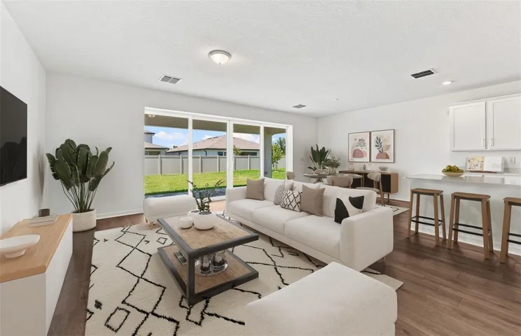 Virtually Staged - Open Gathering Room
