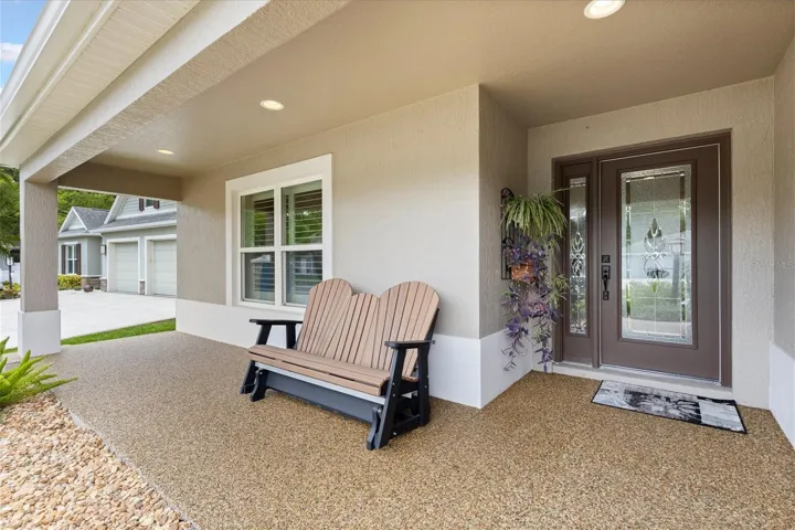 Covered Front Porch and Entry