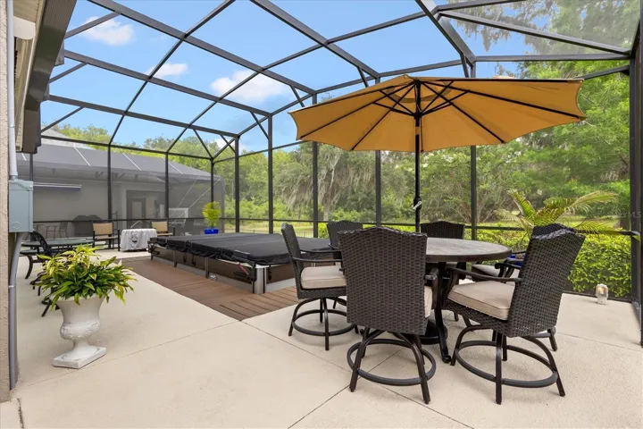 Birdcage with Sp Pool