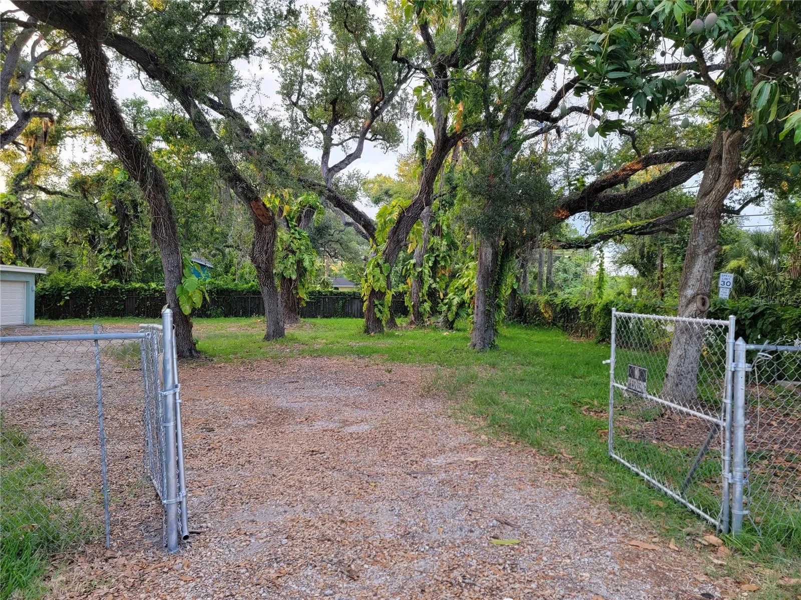 Gate to enter property