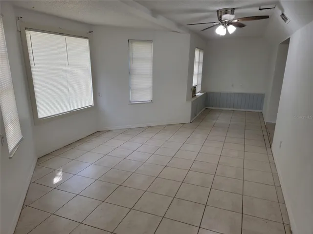 Dining area with Bay