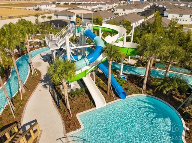 water slides