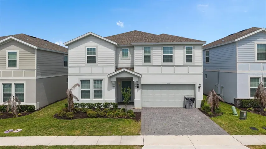 front elevation of home