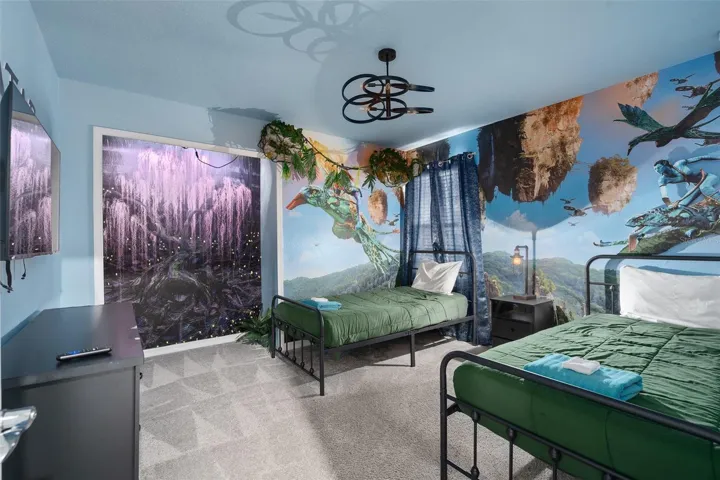 Bedroom 6 upstairs   Avatar theme  bathroom 6 is shared in alcove with bedroom 7