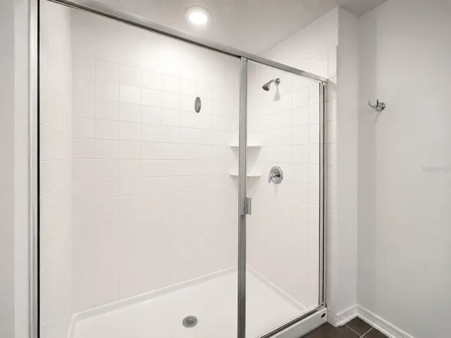 Primary bathroom shower