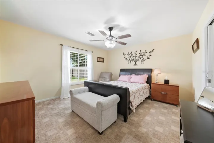 Primary bedroom with ensuite bathroom