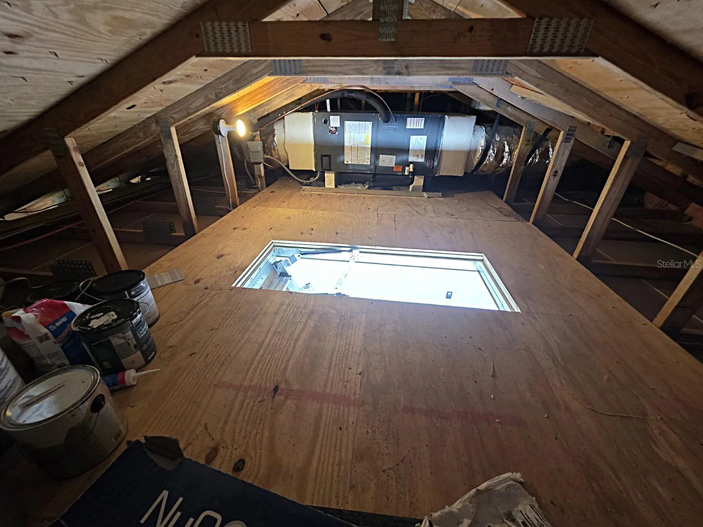 Attic storage space