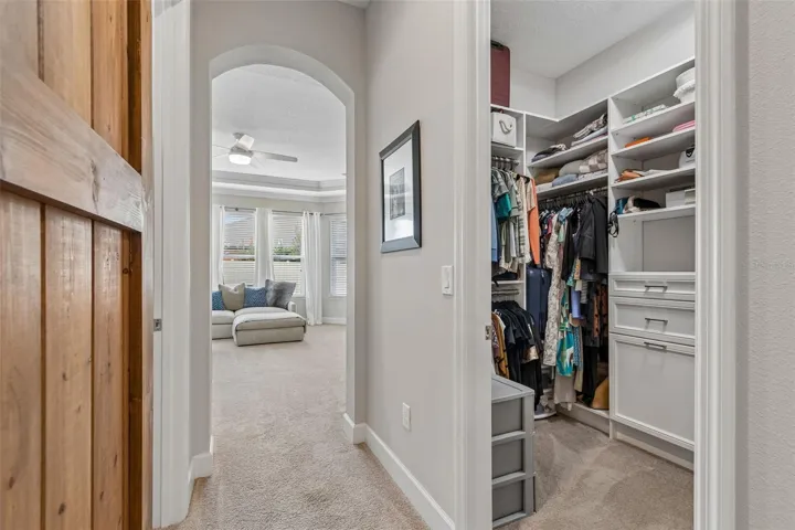 Primary Custom Walk-in Closet