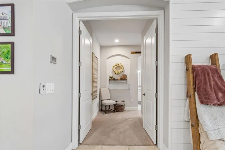 Primary Bedroom with double door entrance