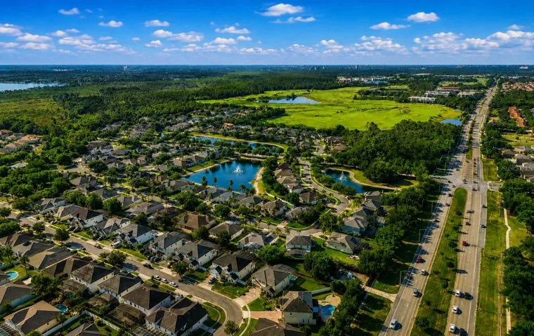 ARIEL VIEW OF COMMUNITY