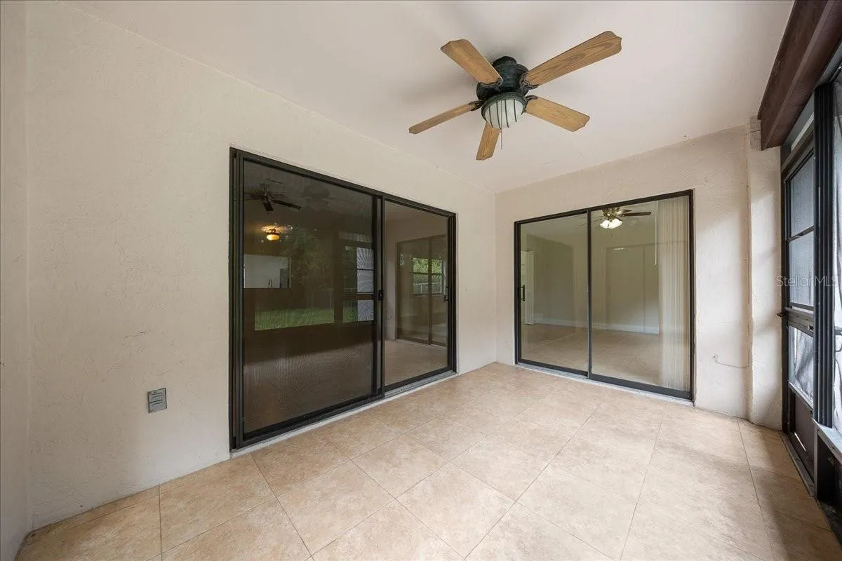 back screened porch