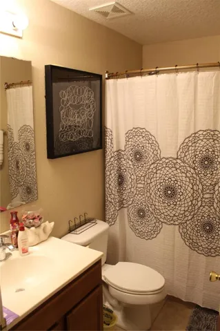 Bathroom Space with full shower