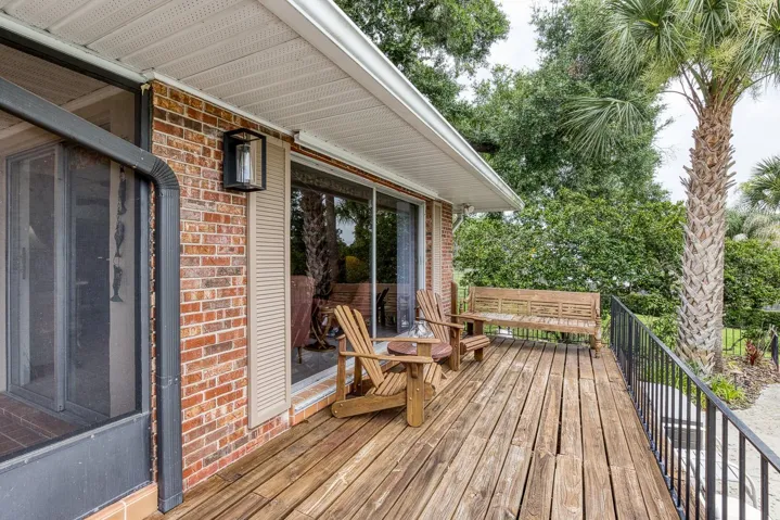 Rear Deck from Primary Bedroom