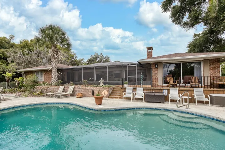 Pool to Rear of the House