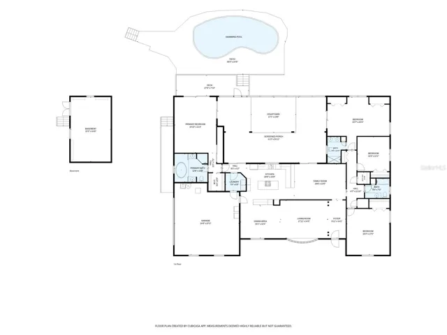 Floor plan with Basement