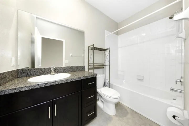 2nd bathroom upstairs with tub