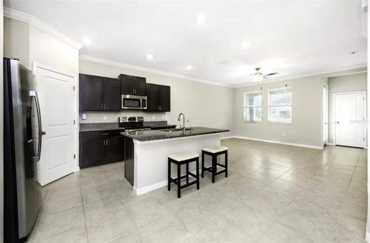 Open floorplan