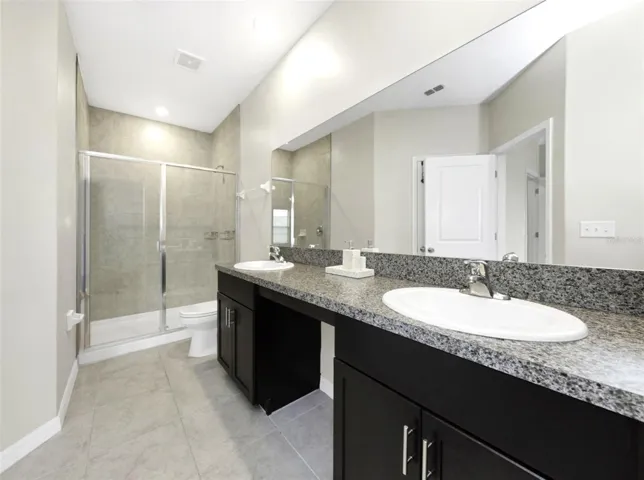 Primary bathroom with shower