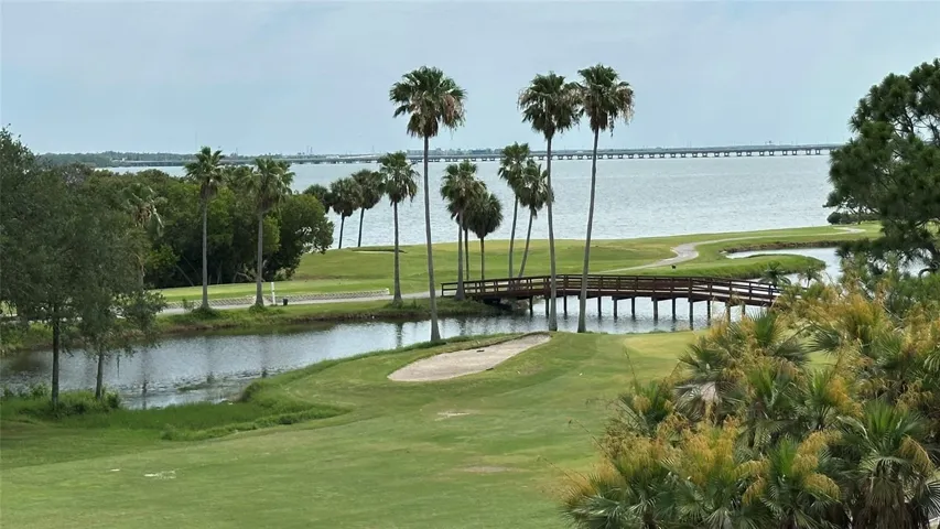 Unnit 4E Spectacular View of Tampa Bay and Golf Course from Porch 4th Floor