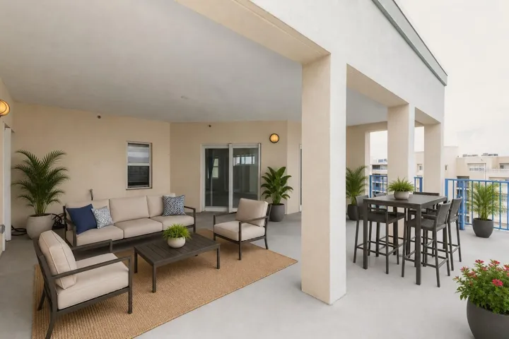 Virt Staged Terrace