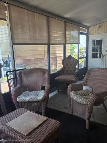 Screened porch