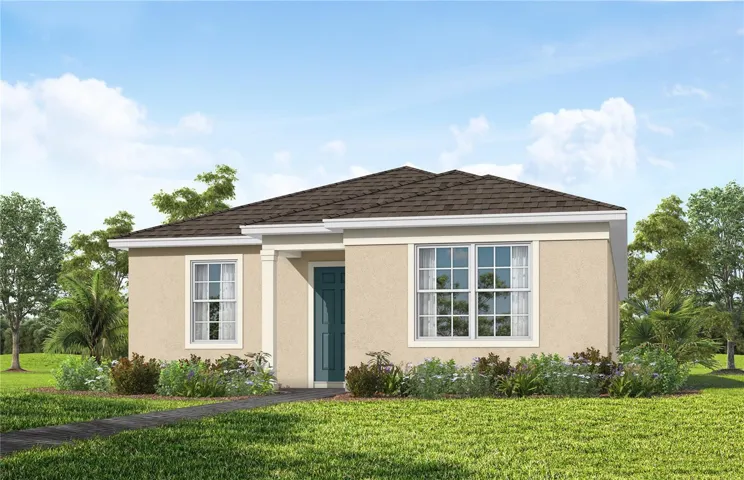 Exterior Design. Artistic rendering for this new construction home. Pictures are for illustrative purposes only. Elevations, colors and options may vary.