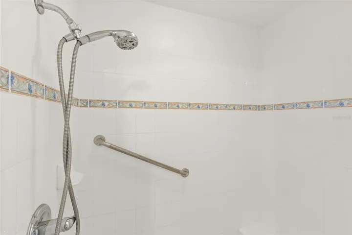 Walk in shower