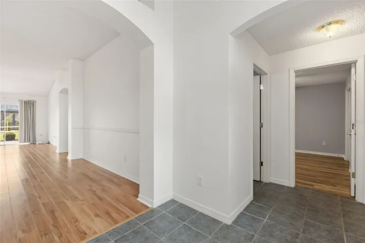 hall to bedroom 2 and 3