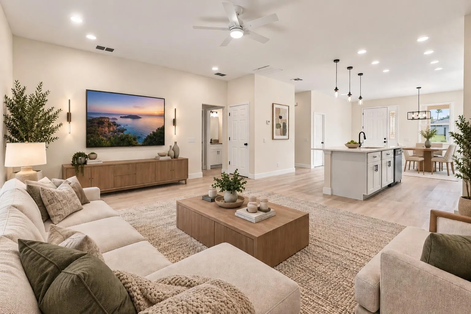 living room stage