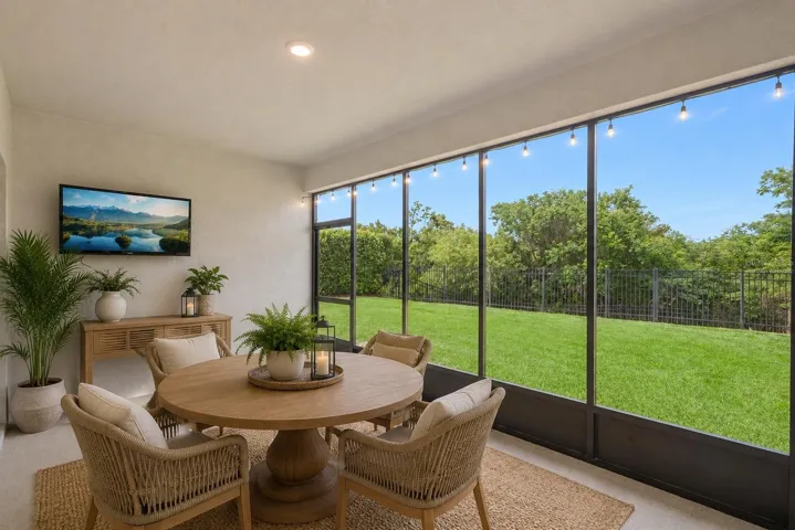 Virtually Staged Lanai