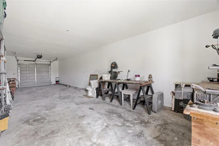 2 Car Tandem Garage on Left Side of Home