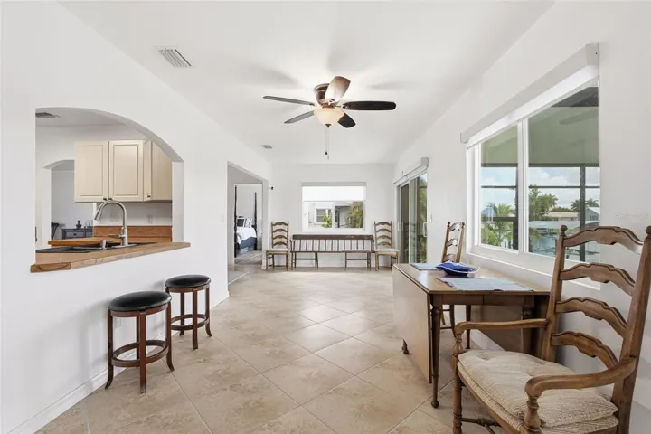 Additional Entertainment Room with Access to Pool