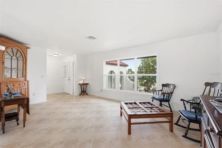 Living Room on Front Part of Home