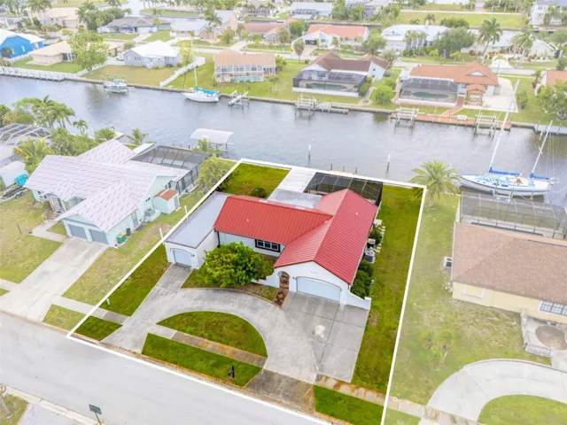 Dual Driveways providing parking for RVs, Boats and Guests