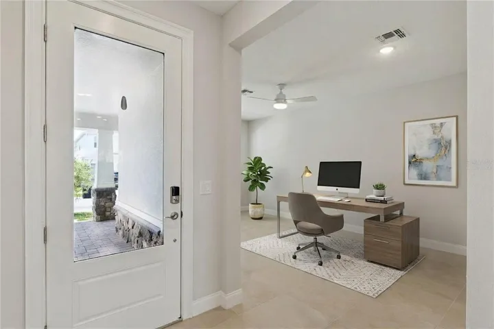 Virtually Staged Office