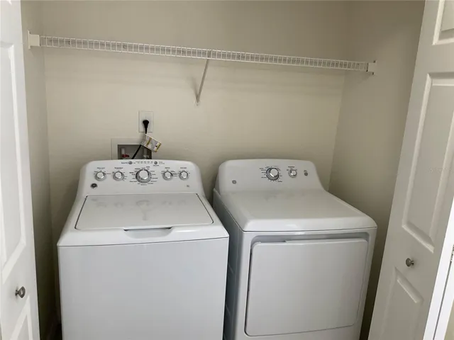 Washer & Dryer Closet