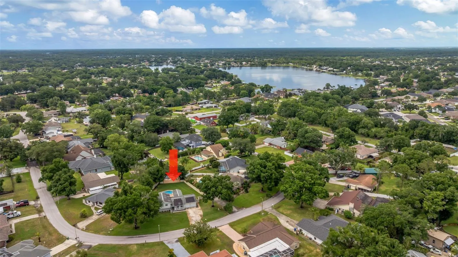 Aerial -East Lake access