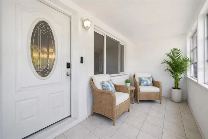 Entry Sitting Area - Virtually Staged