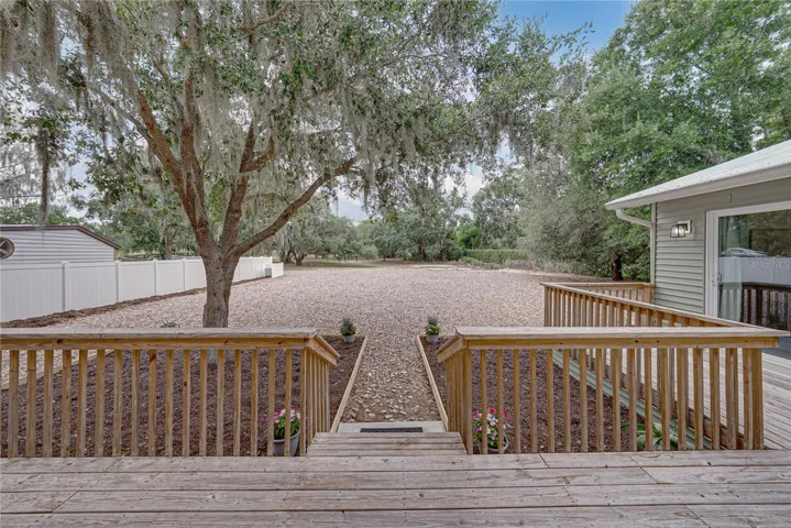 View from front porch